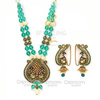 Bandhai Necklace Set